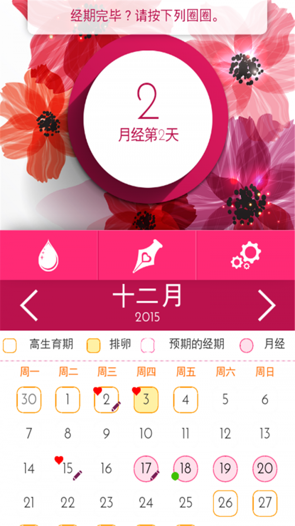 大姨妈月经期助手