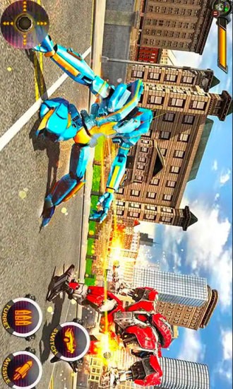 变形钢铁人英雄3D