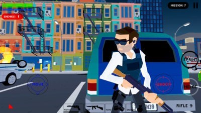 城市警察巡逻模拟