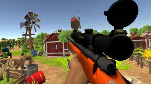 枪射击像素战争3D