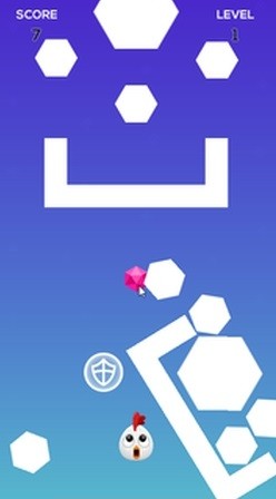 向上