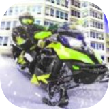 极限雪地骑行赛