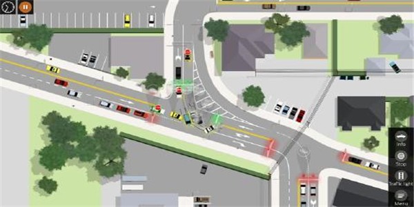 十字路口愤怒