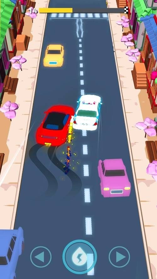 公路逃逸警车追捕