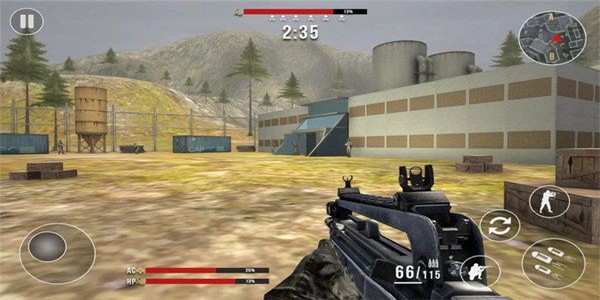 掩护射击反恐