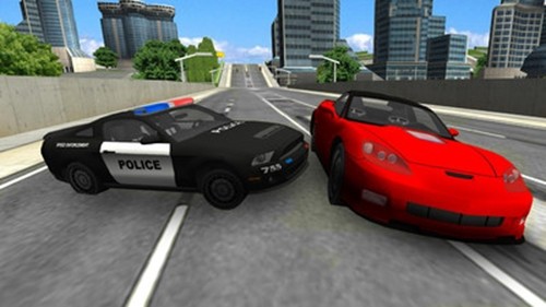 模拟警车