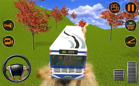 旅游巴士公路驾驶