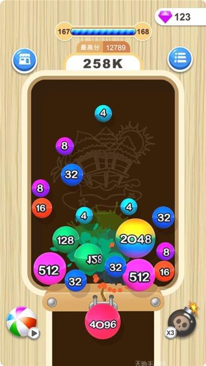 2048球冠军游戏攻略