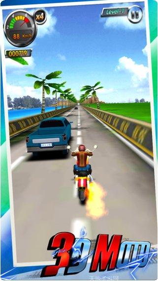 3D摩托极限赛车