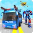 变形警车机器人