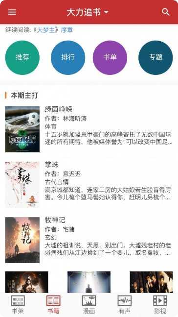 大力追书安卓版