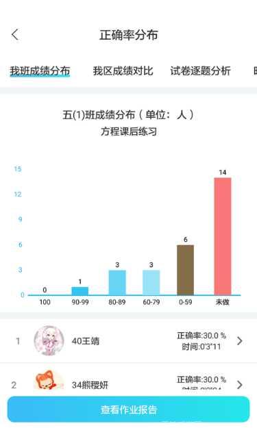 专课专练学生端功能