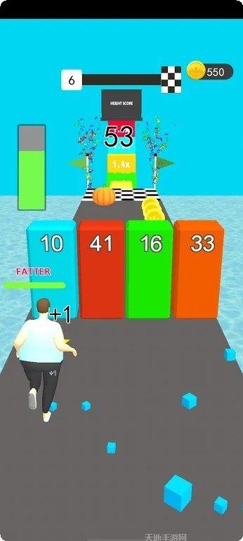 胖子跑3D游戏角色介绍