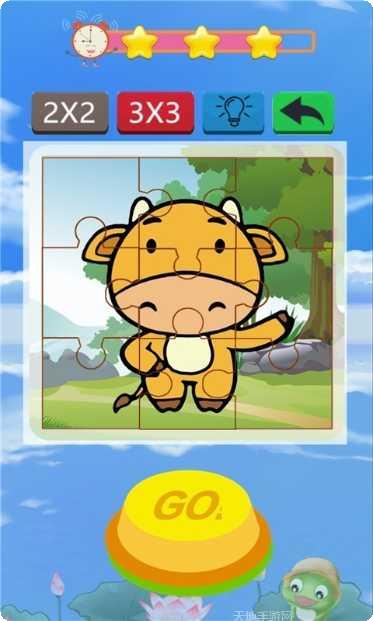 宝宝字母认知拼图