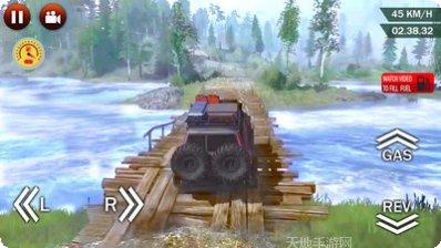 越野4x4越野车模拟器攻略