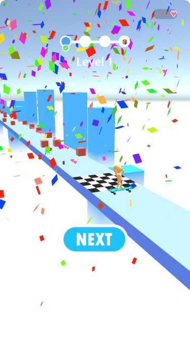 滑板冲刺3D游戏攻略