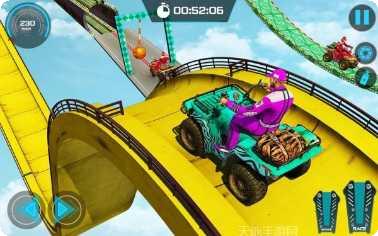 巨型坡道终极赛车玩法介绍