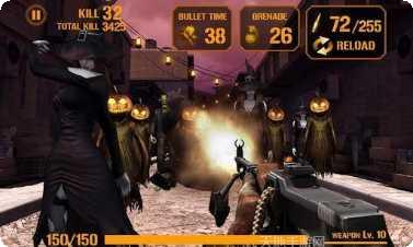 枪火僵尸万圣节恐怖之夜