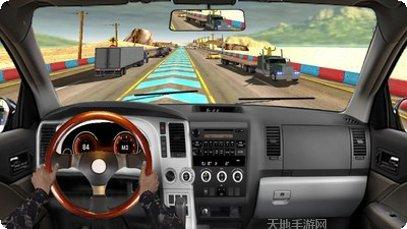 跑车高速公路特技漂移