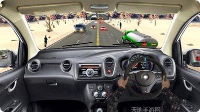 跑车高速公路特技竞速