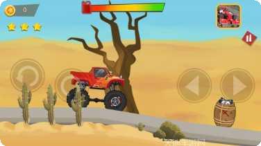 越野赛道怪物卡车玩法介绍