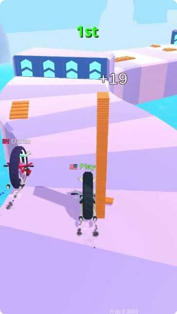 独轮车特技挑战赛