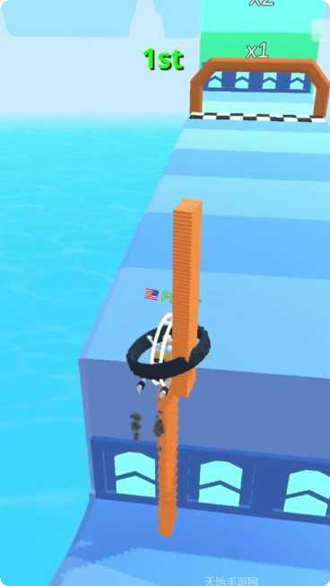 独轮车特技表演视频