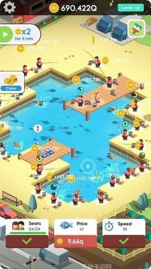 空闲钓鱼帝国玩法介绍