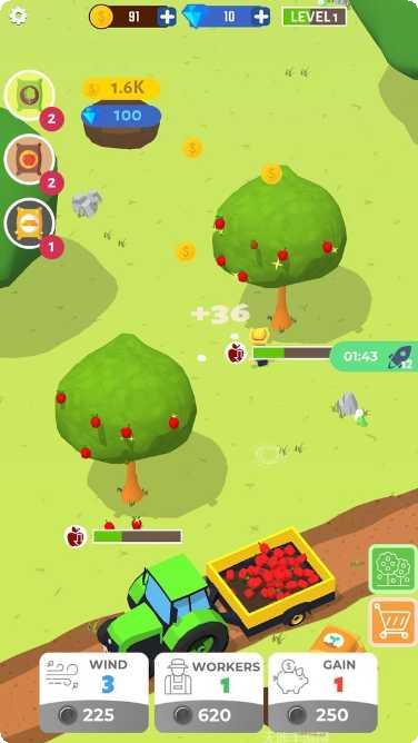闲置果园游戏攻略