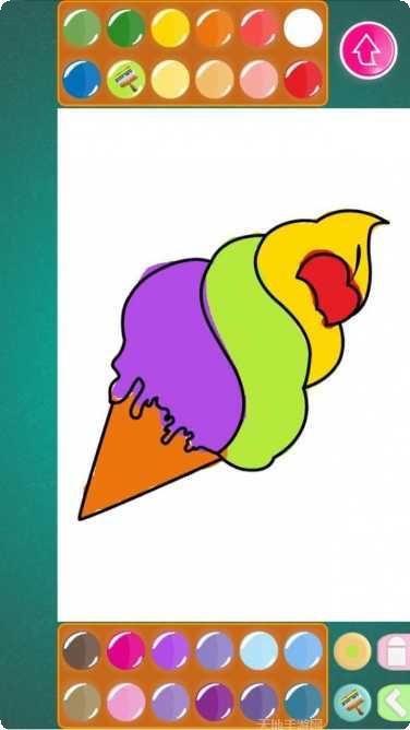 儿童创意涂鸦填色