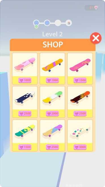 滑板冲浪特技高分攻略