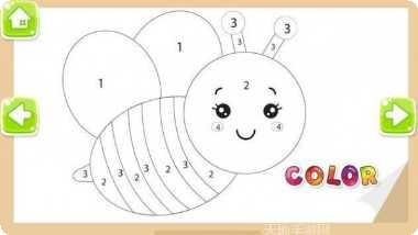 艺术家孩子们涂色游戏