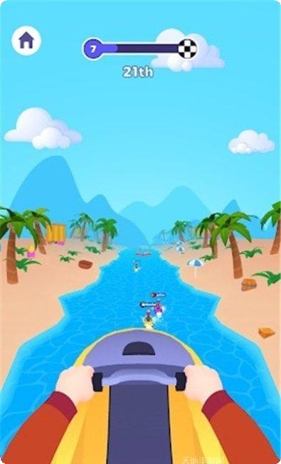 水上摩托3D竞速游戏