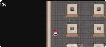 圣诞老人滑轮车竞速