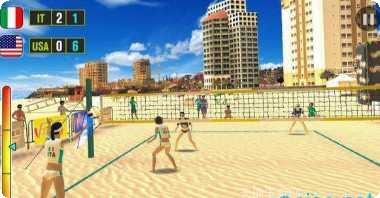 沙滩排球世界冠军比赛模式