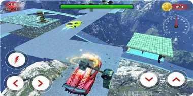 圣诞老人滑轮车技巧