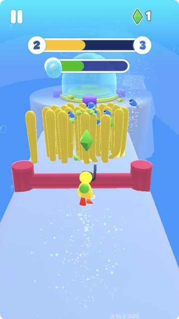 潜水员海底探险