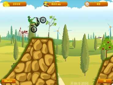 摩托跑酷游戏技巧