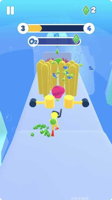 潜水员寻宝游戏