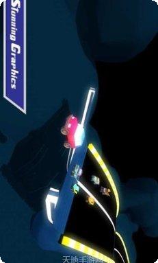 夜间赛车模拟驾驶体验