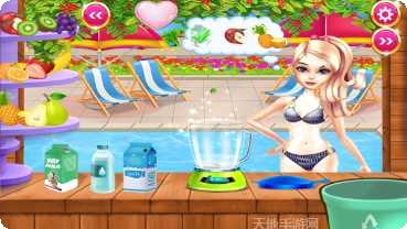 芭比女孩泳池派对玩法介绍