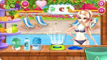 芭比女孩泳池派对任务完成