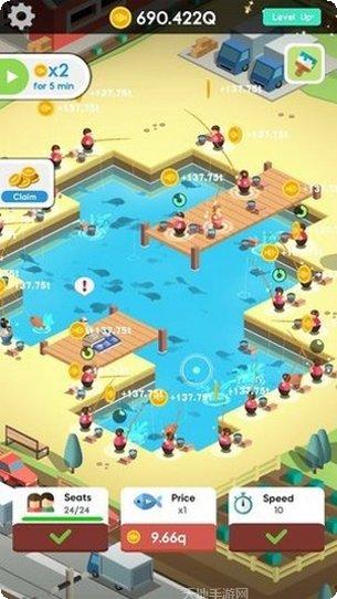 空闲钓鱼大亨游戏评测