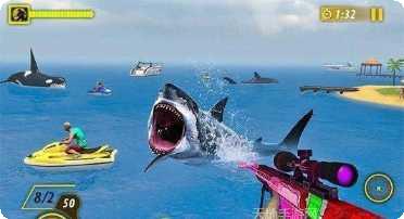 鲨鱼狩猎模拟器玩法介绍