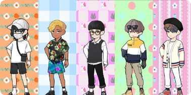 KPOP Tiles Deluxe角色大全