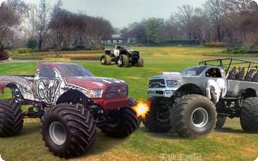 怪物卡车特技狂热玩法