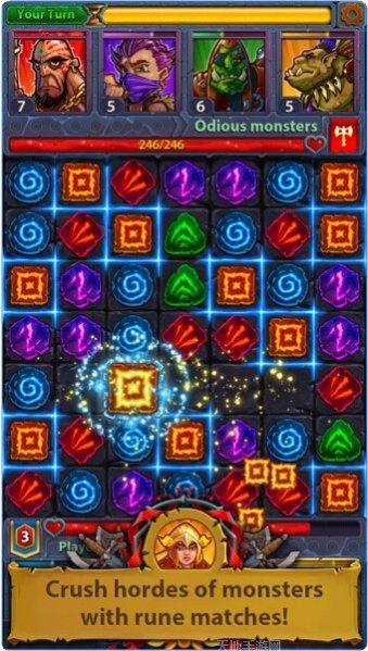 英雄迷城九游版角色