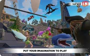 迪士尼魔法城堡梦之岛角色