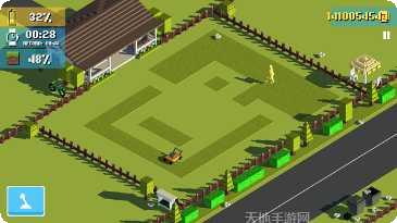 割草机运行3D游戏画面展示