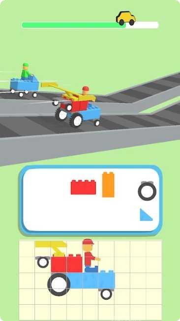 积木方块汽车创意设计